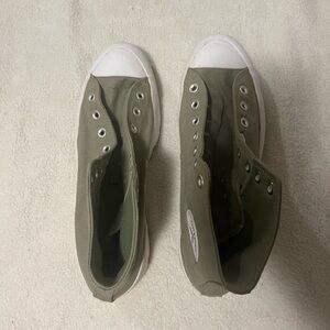 Converse Chuck Taylor All Star Lugged Platform High Top Army Green Size 11